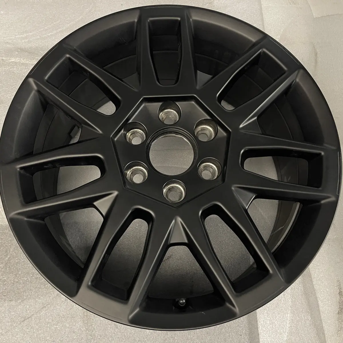 One 2026 Tesla Cyber Truck Factory 20 Wheel Rim Oem Semi Gloss Black Cybertruck 1