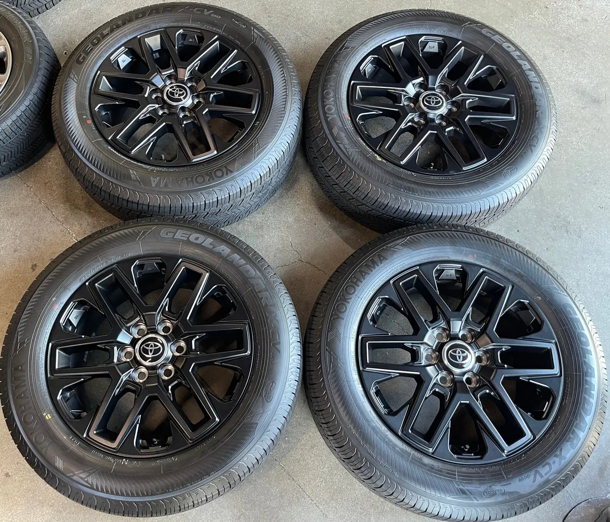 Sold 2024 Toyota Tundra Factory 20 Wheels Tires Oem Rims Black 2024 Tacoma 1