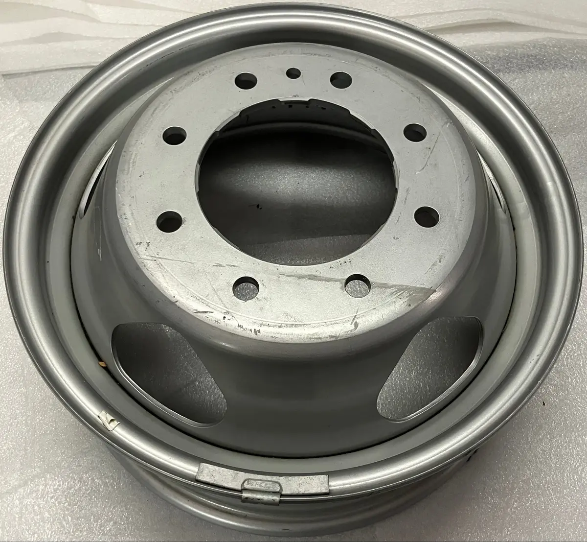 Sold Single 2011-2023 Gmc Sierra Chevrolet Silver Dually 3500 17 Steel Wheel Rim 9597735 8094 1