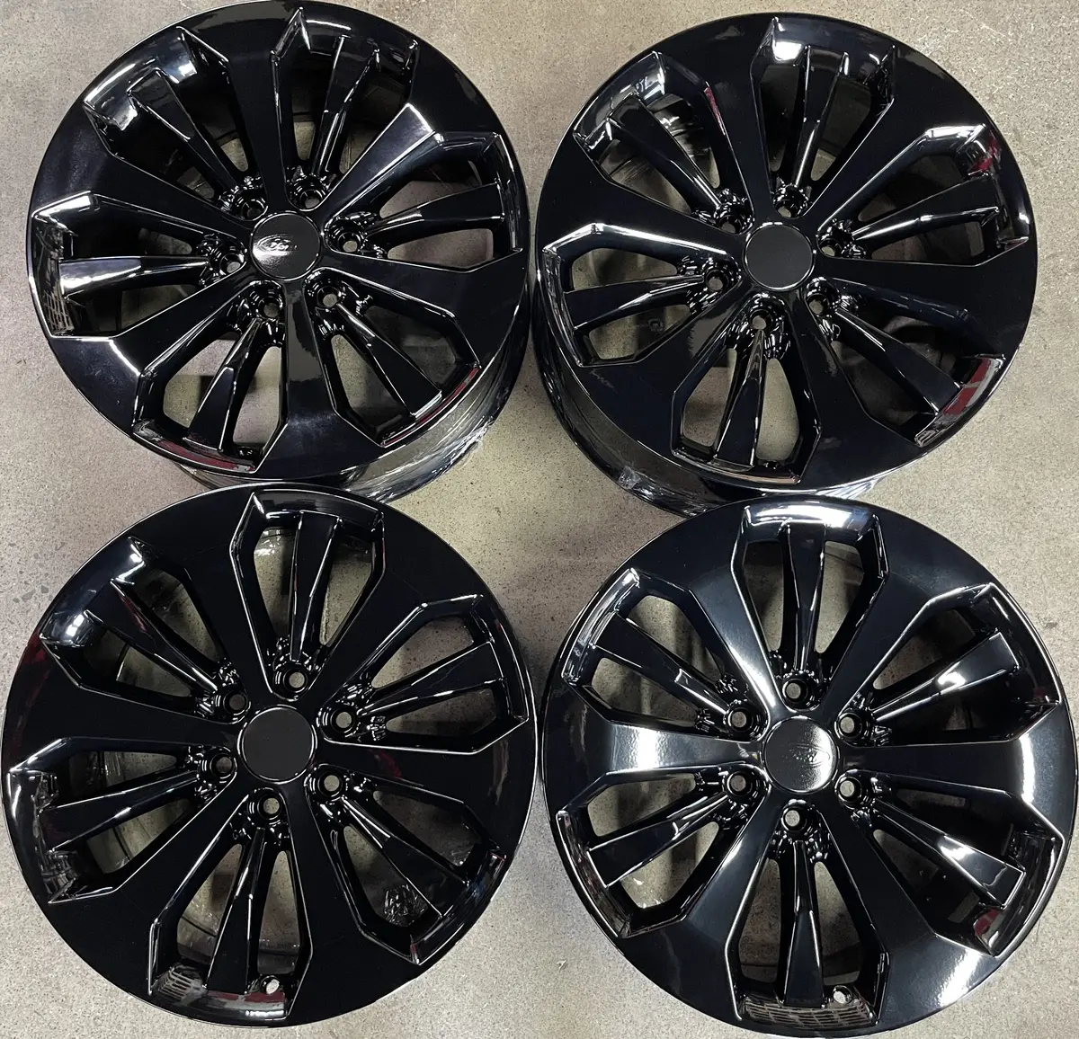 Sold 2021 Ford F150 Factory 20 Wheels Rims Oem 10006 Gloss Black Fl34100ha 1