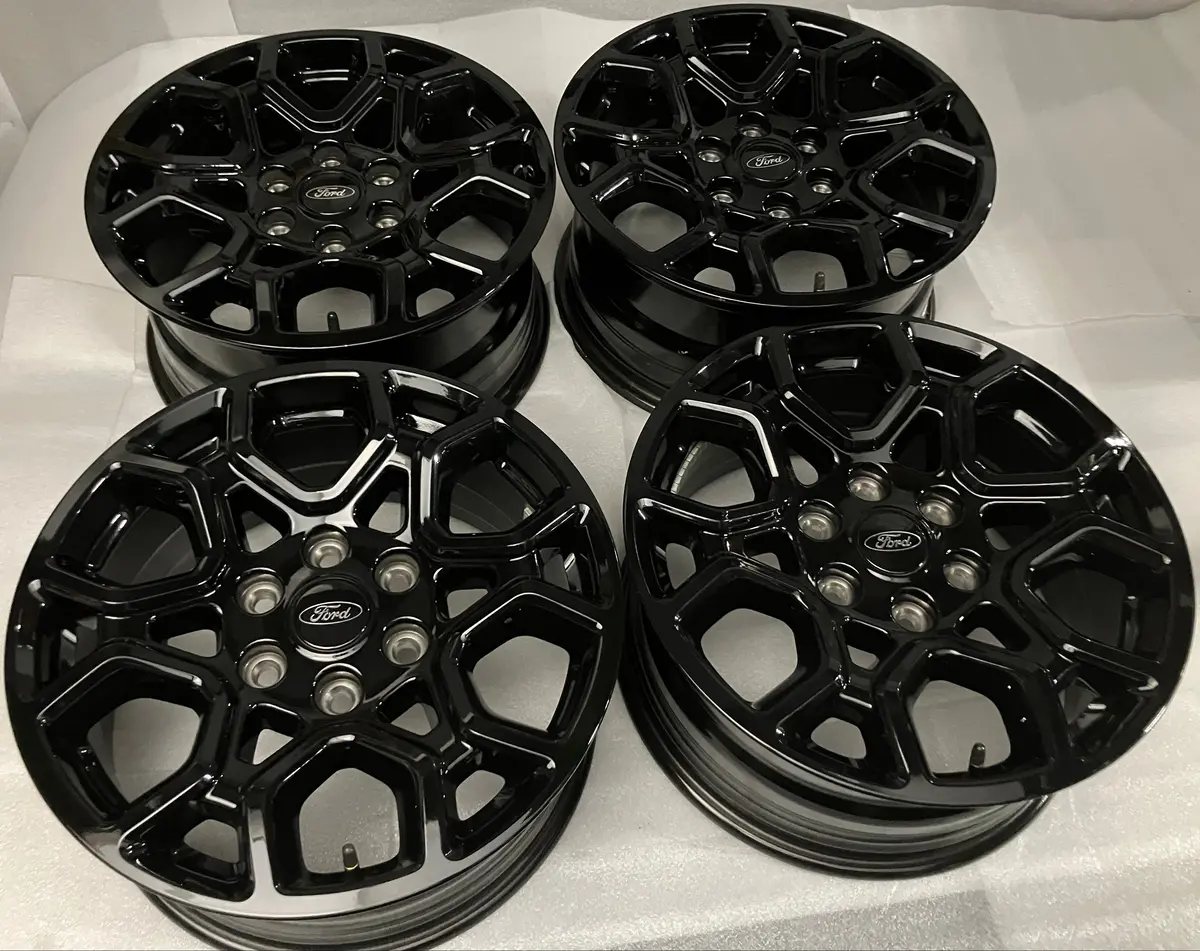 Sold Four 2026 Ford F150 Factory 18 Wheels Rims Oem 10340 Gloss Black Ml341007ba  Ml341007ba 1