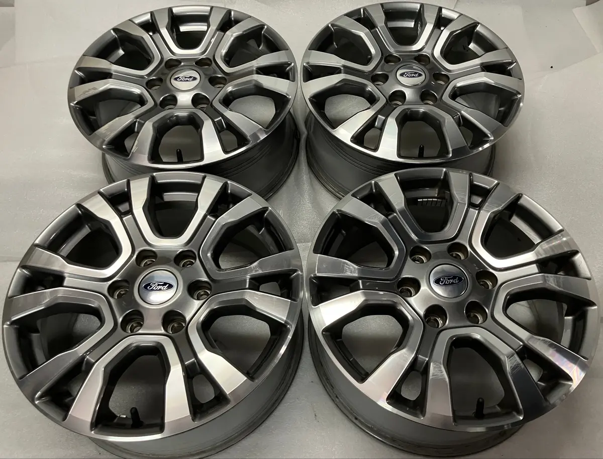 Four 2023 Factory Ford Ranger 18 Wheels Oem 11999 Factory Alloy Rims Kb3c1007g1a 1