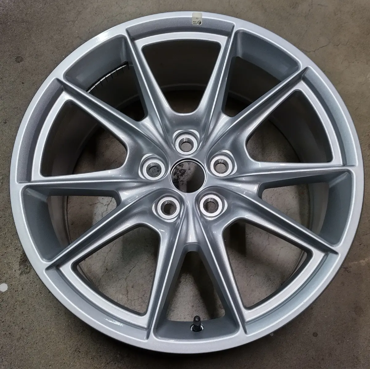 Single 2024 2025 Ford Mustang Gt Factory 19 Wheel Oem Rim Pr3c1007ca Silver 1