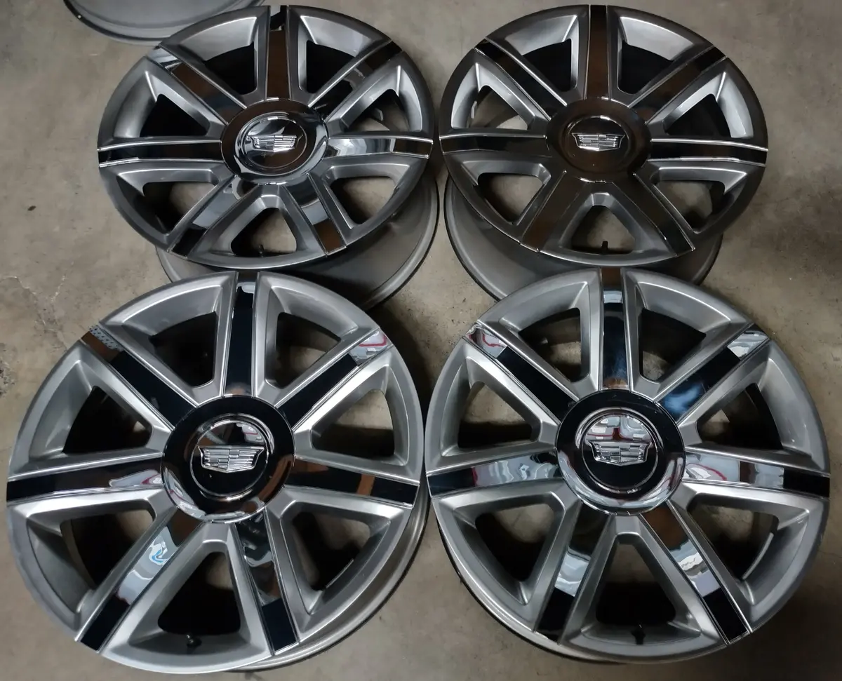 Sold Four 2015-2019 Cadillac Escalade Factory 22 Wheels Oem 4739 Rims 22962909 1
