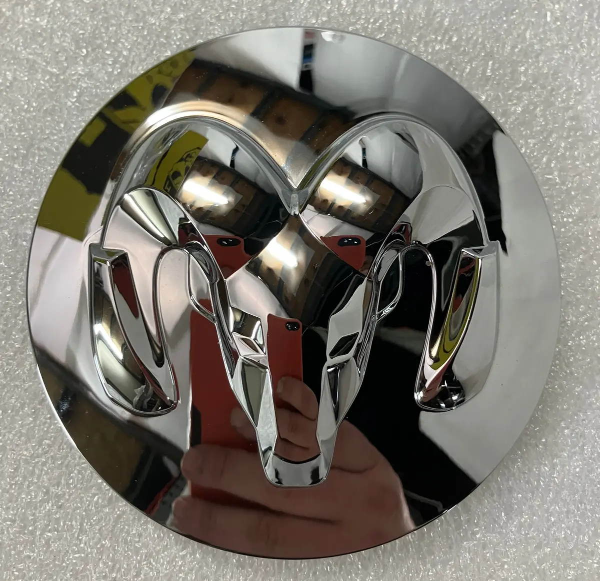 Sold Single Mopar Oem Chrome Center Cap For 2014-2018 Ram 2500 3500 Srw Trucks 1
