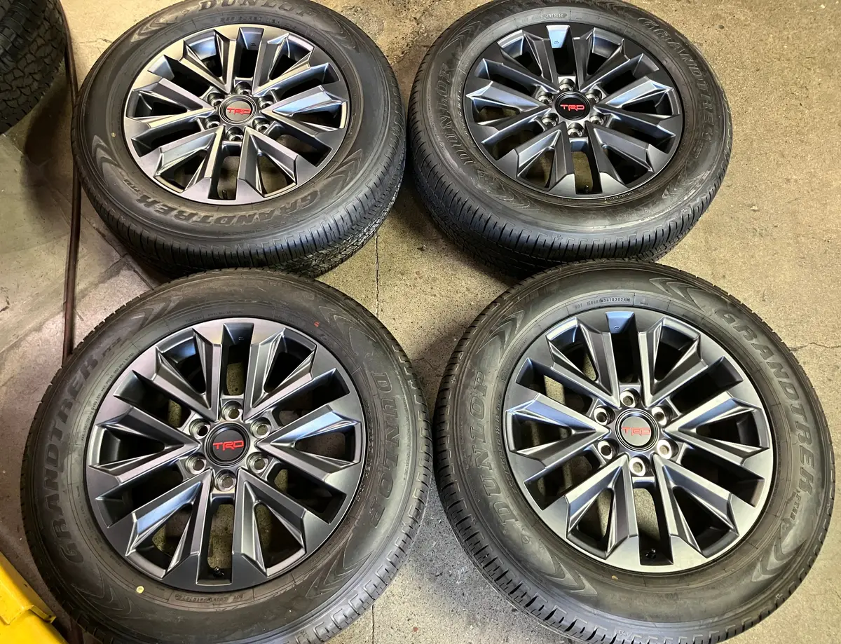2025 Toyota Land Cruiser Factory 20 Wheels Tires Lug Nut Oem Rim Yokohama Tundra 1