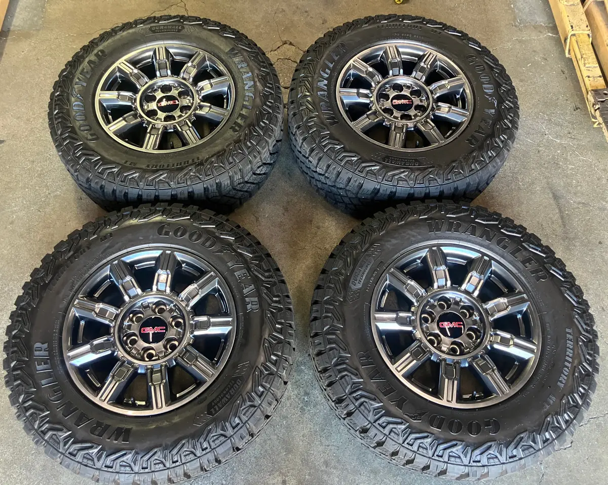 Sold 2026 Gmc Sierra At4 Factory 18 Wheels Tires Rim Oe Silverado Trail Boss 86774702 1