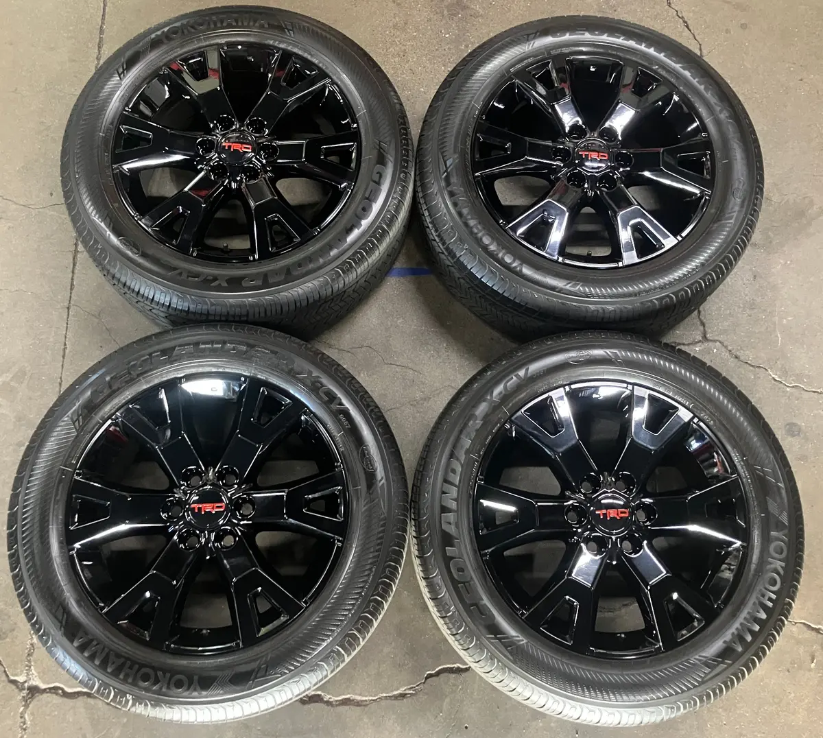 Sold 2026 Toyota 4Runner Trd Sport Factory 20 Wheels Tires Oem Rims 2025 Tacoma Black 1
