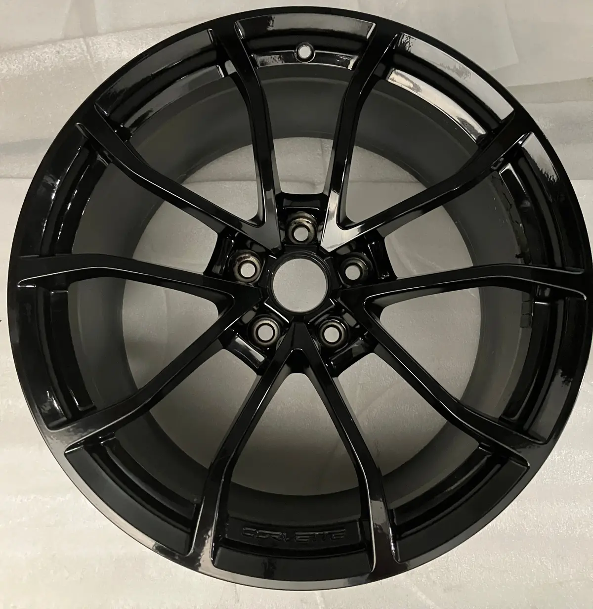Sold One Single Oem 2019 Corvette C7 20X12 Factory Rear Black Wheel Rim 5785 9598728 1