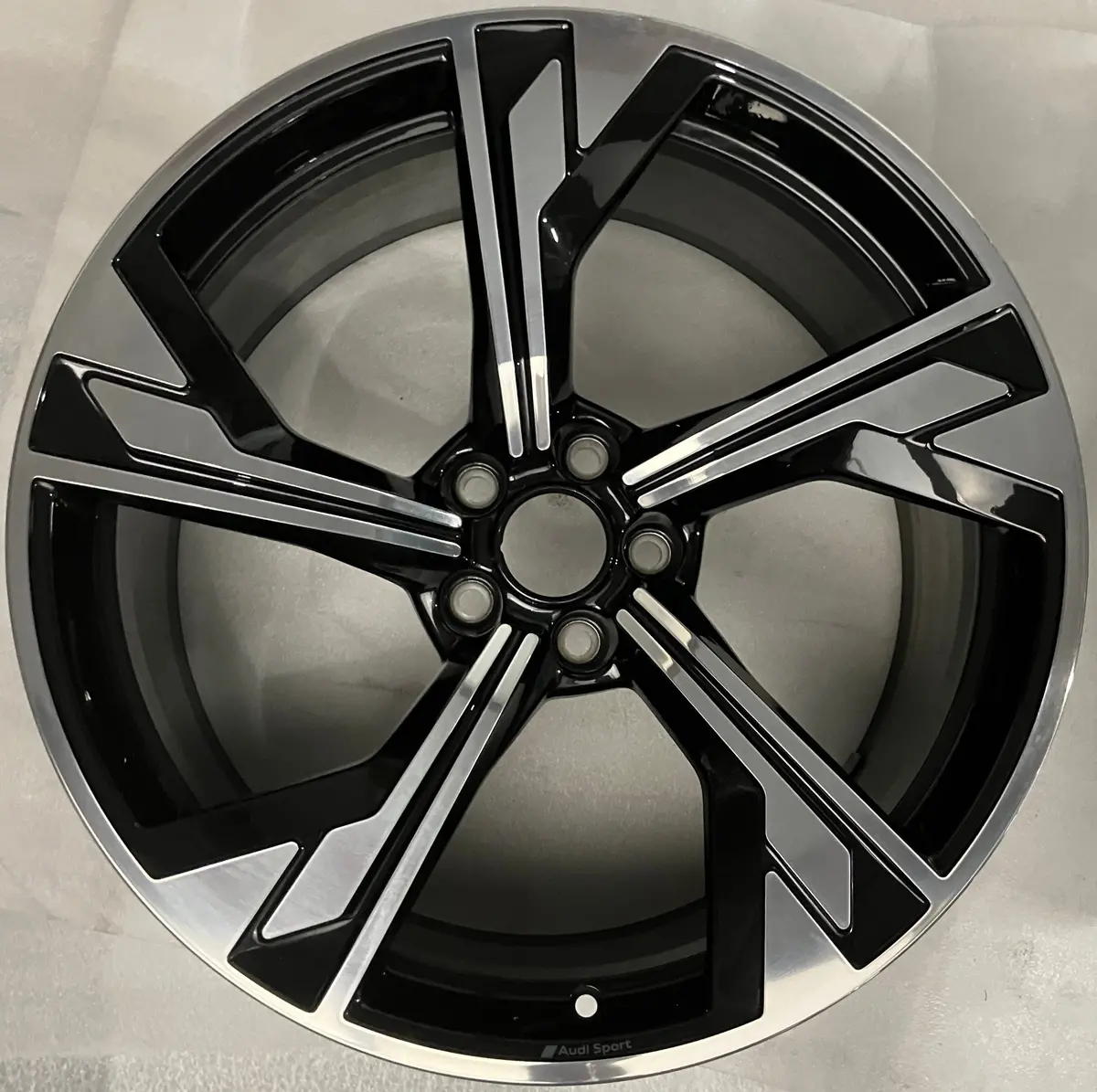 Sold Single Factory 2025 Audi Rs5 Oem 20 Wheel Rim 59078 8W0601025dr Machined Black 1