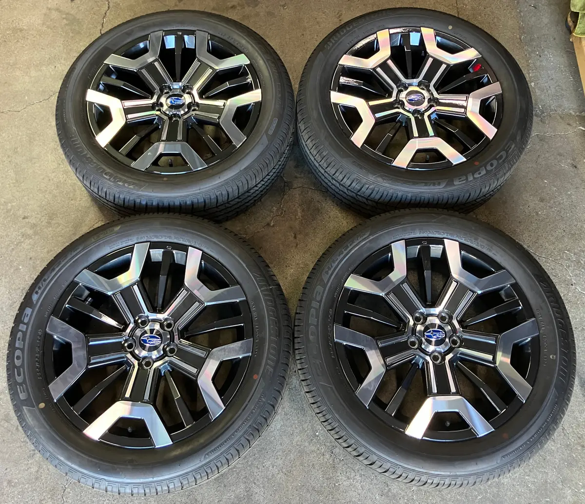 Sold 2026 Subaru Outback Touring Xt Factory 19 Wheels Tires Oem Rims 225/55/19 Bridge 1