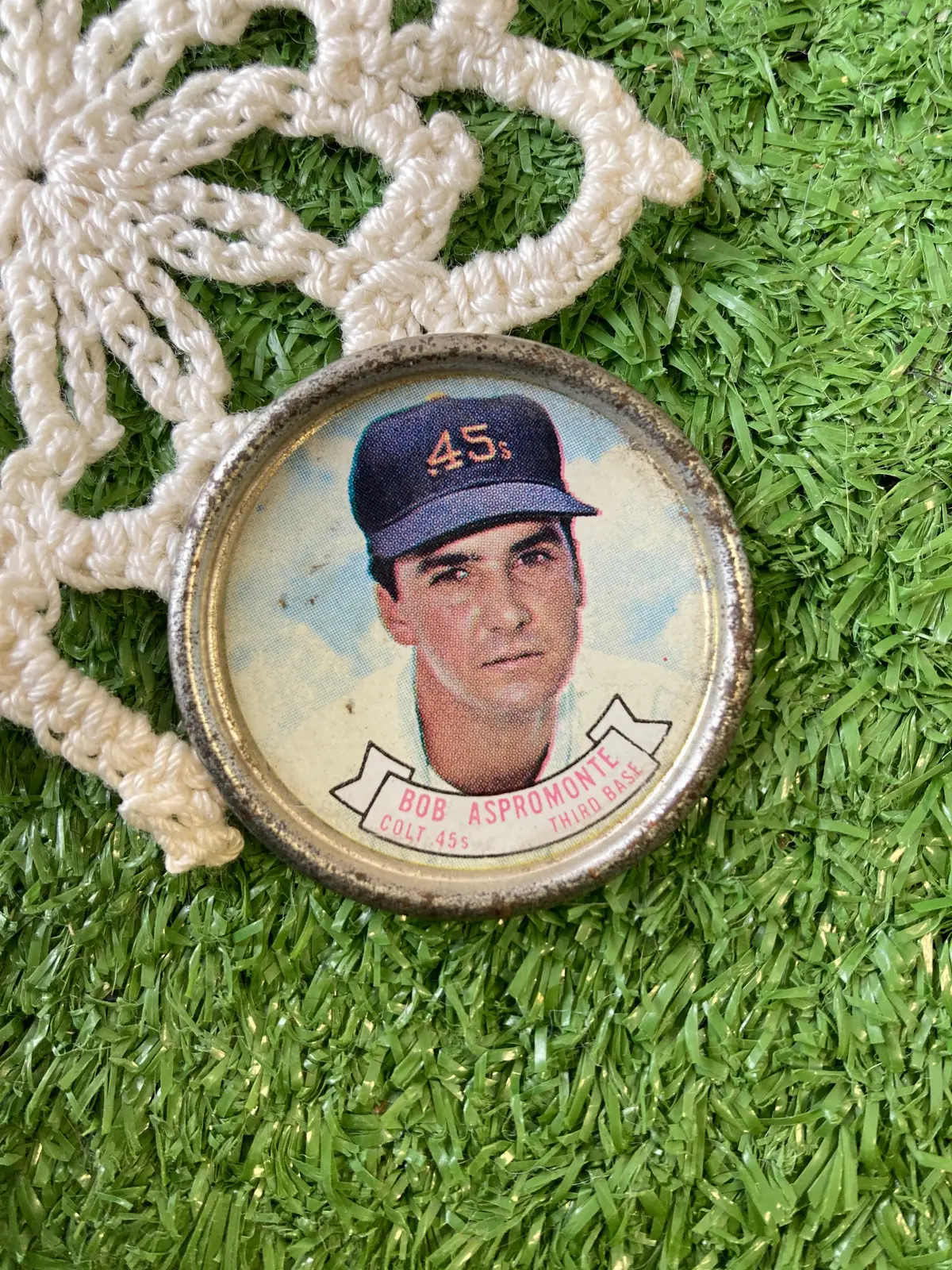 Bob Aspromonte #45 Baseball Coin 1