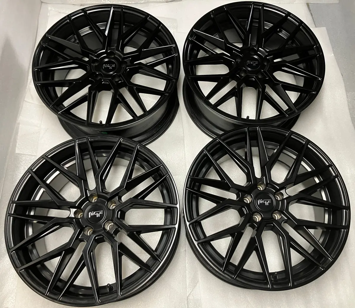 Palisade Telluride 20 Wheels Niche Gamma Black Mazda Cx5 Cx9 M190209065 Take Offs 1