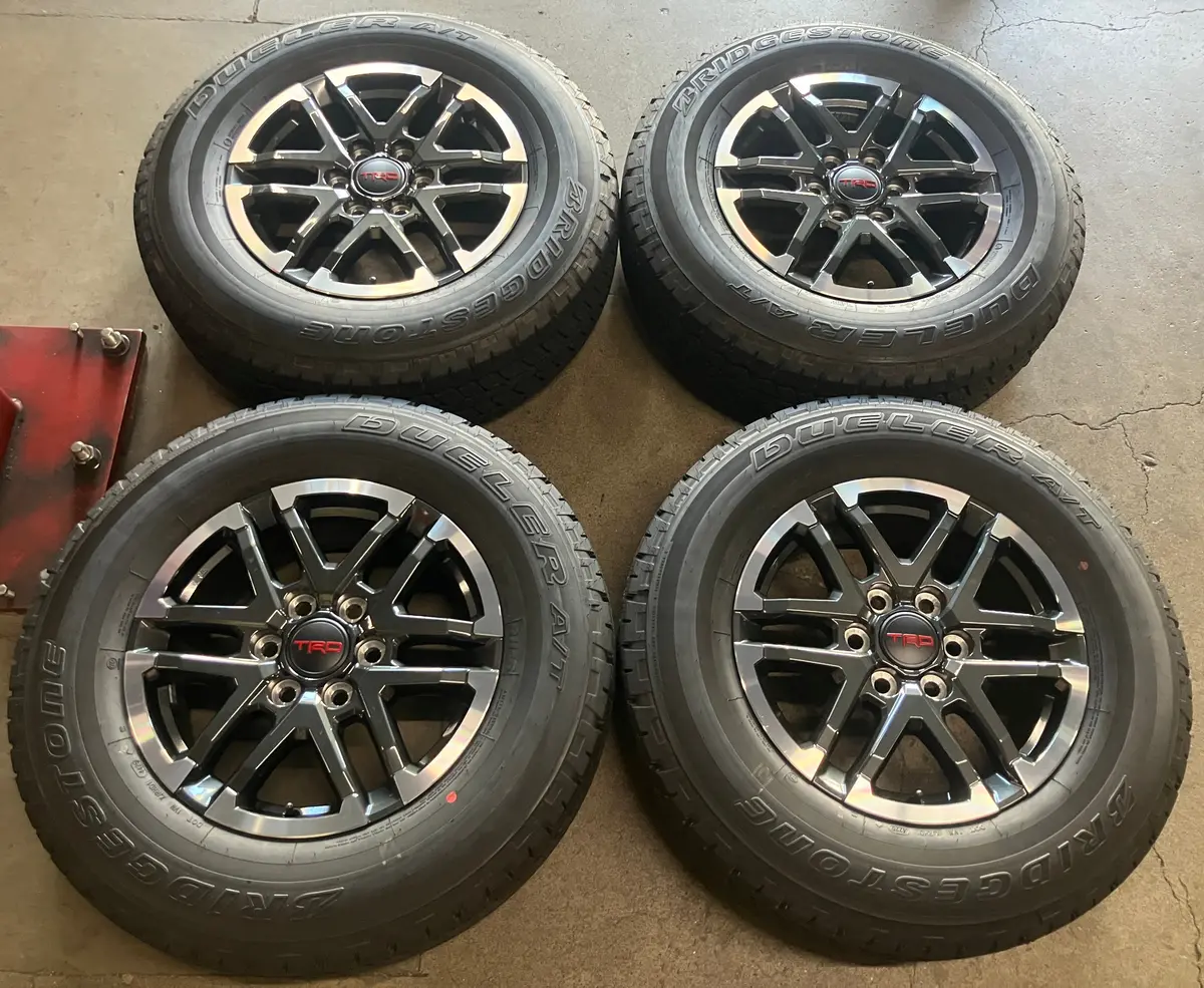 2025 2026 Oem Toyota Tacoma Trd Factory 18 Wheels Tires Lugs Sensors Rims 1