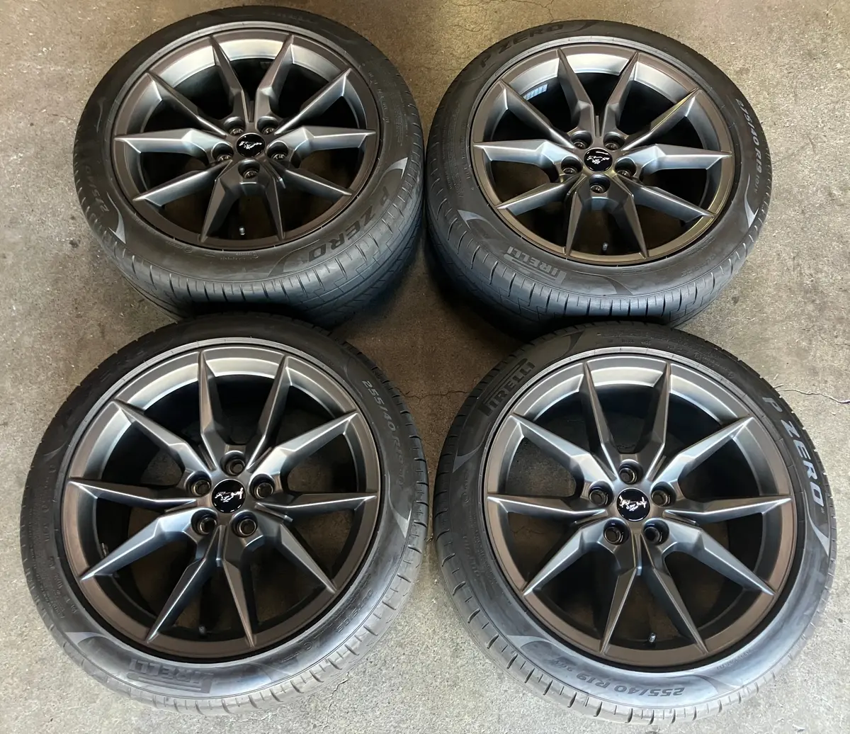 Sold 2026 Factory Ford Mustang Dark Horse 19 Wheels Tires Oem Rims 19X9.5 19X10 Pirelli 1