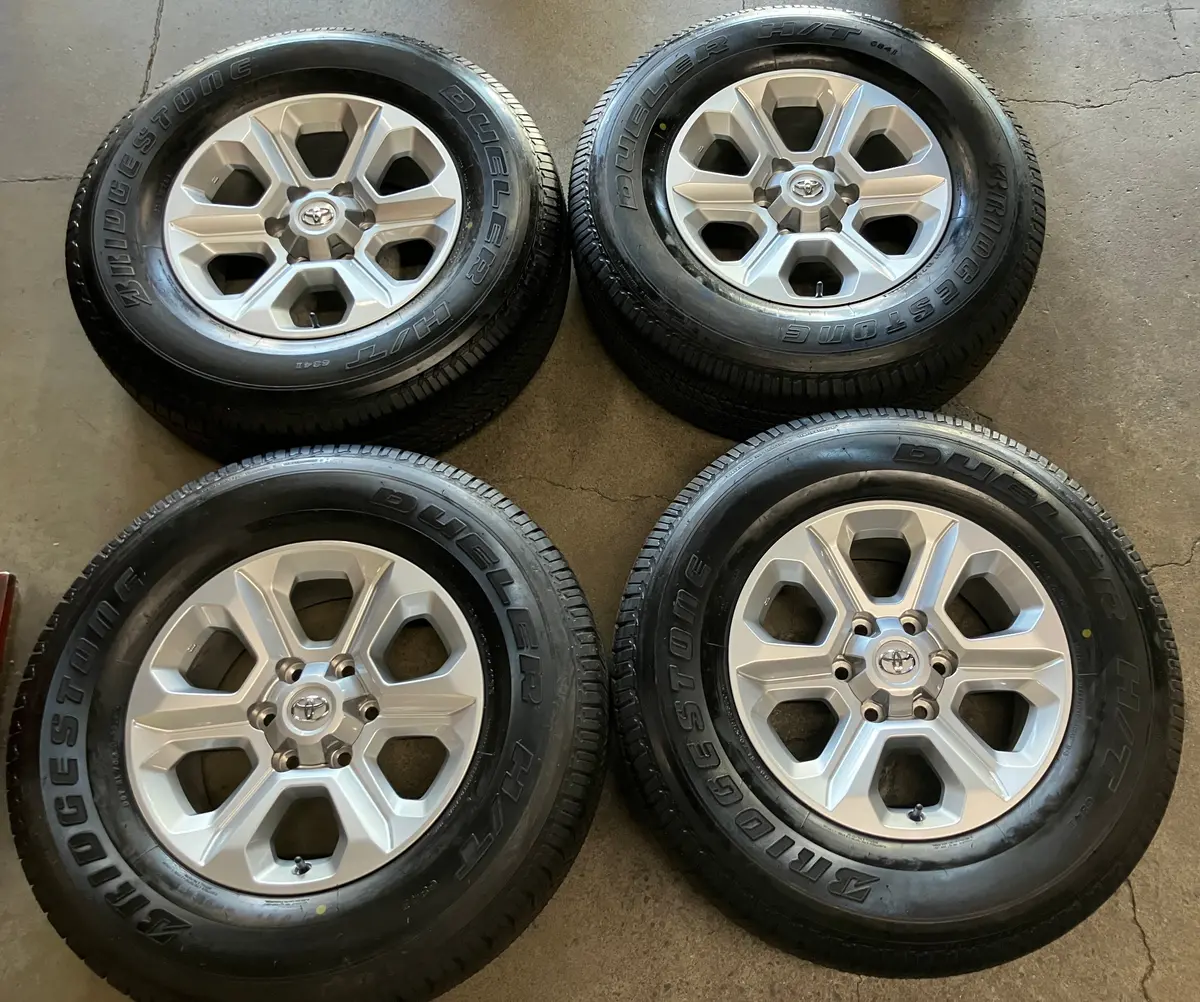 2020 Toyota 4Runner Factory Oem 17 Wheels Tires 75153 Bridgestone Tacoma Fj Cruiser 1