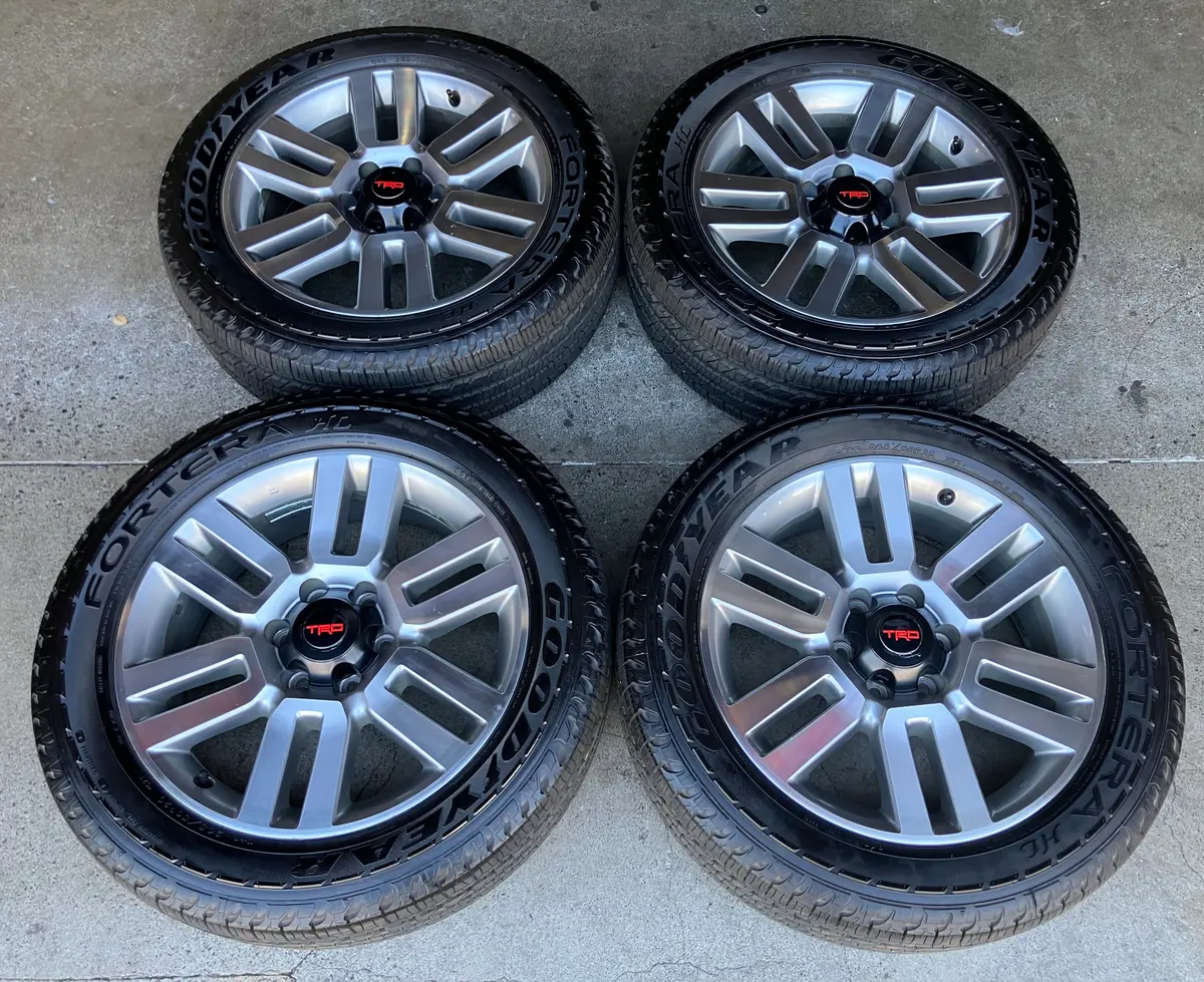 2010-2024 Toyota 4Runner Tacoma Factory 20 Wheels Tires Oem 69561 Rims Goodyear 1