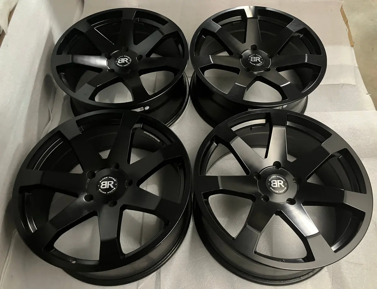 Sold Four Used 2007-2021 Tundra Sequoia Lx570  22 Wheels Black Rhino Mozambique 5X150 1
