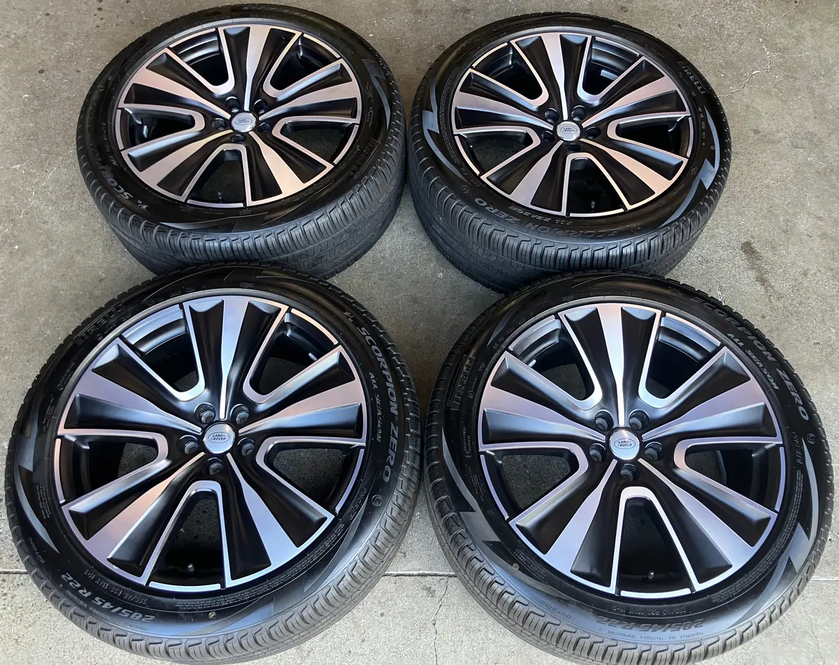 2025 Oem Range Rover Autobiography Factory 22 Wheels Tires 72372 Rims 5X120 T/O 1