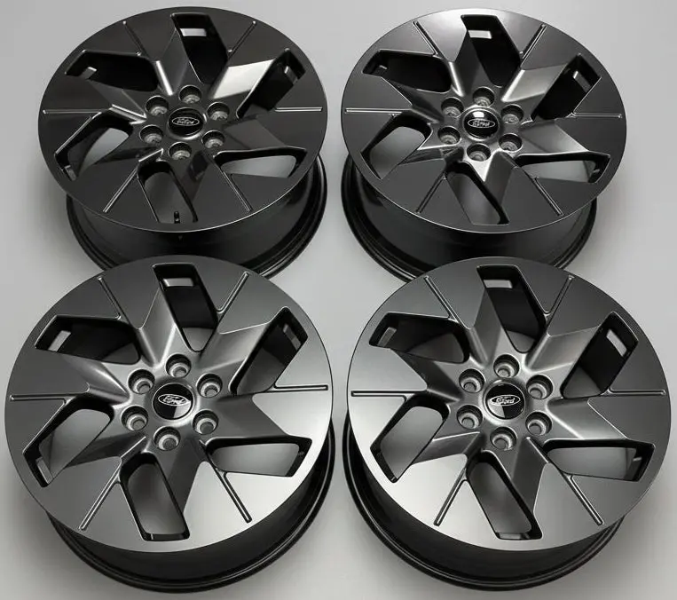 Four (4) 2025 Ford F150 Lightning Ev Factory 20 Wheels Rims 10471 Oem Nl381007ba 1