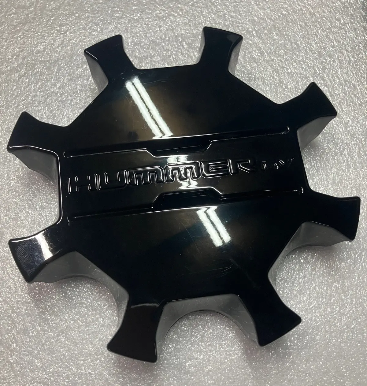 Single 2023-2025 Hummer Ev Black Center Cap For 18" Oem Wheel Rim Pn 84806055 1