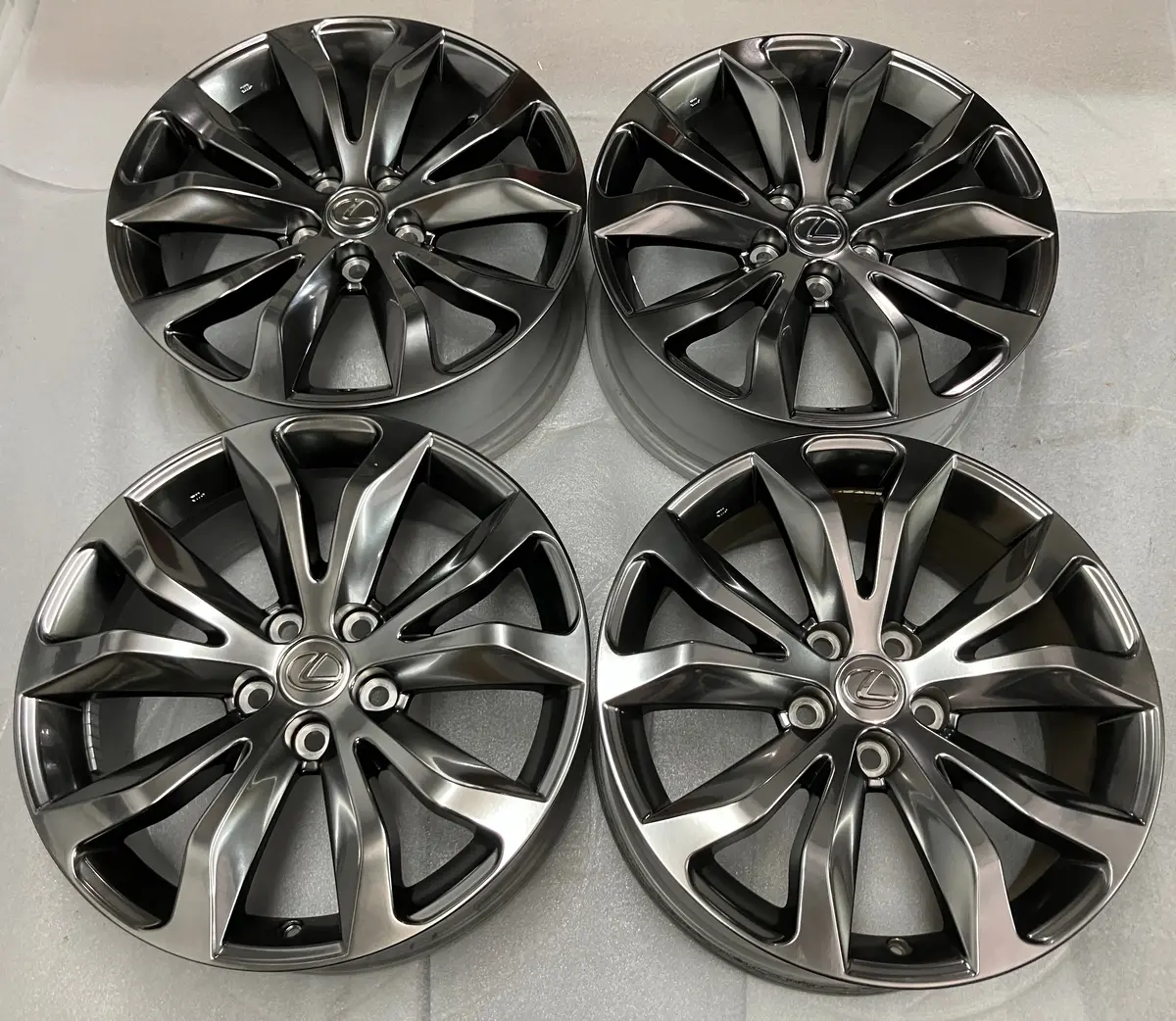 Four 2018-2021 Lexus Nx300 Oem Factory 18 Wheels Rims Hyper Silver 74389 1