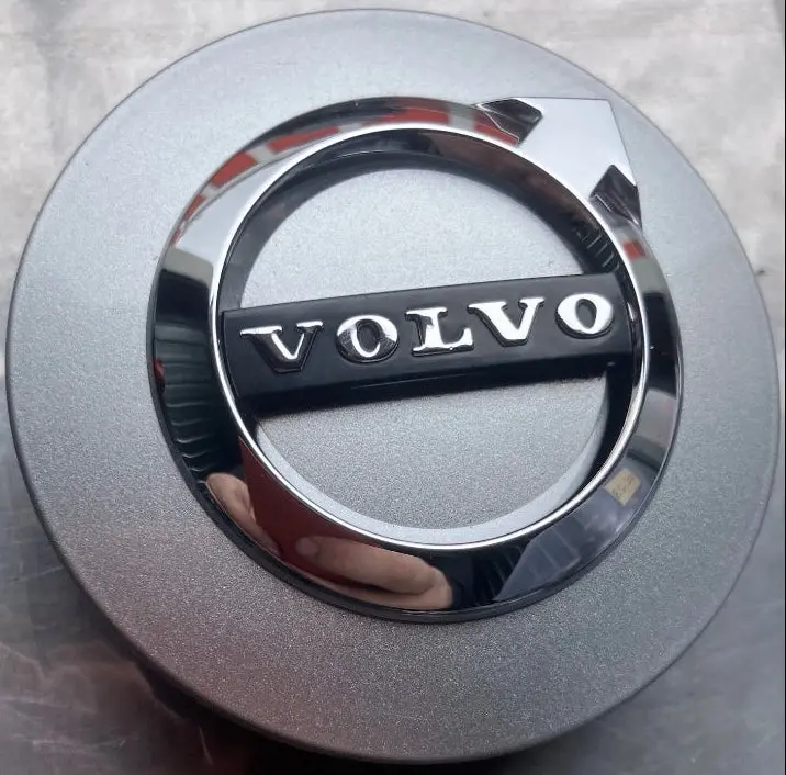 One Single Factory Oem Silver Center Cap For 2017 2018 2019 Volvo S90 31471435 70430 1