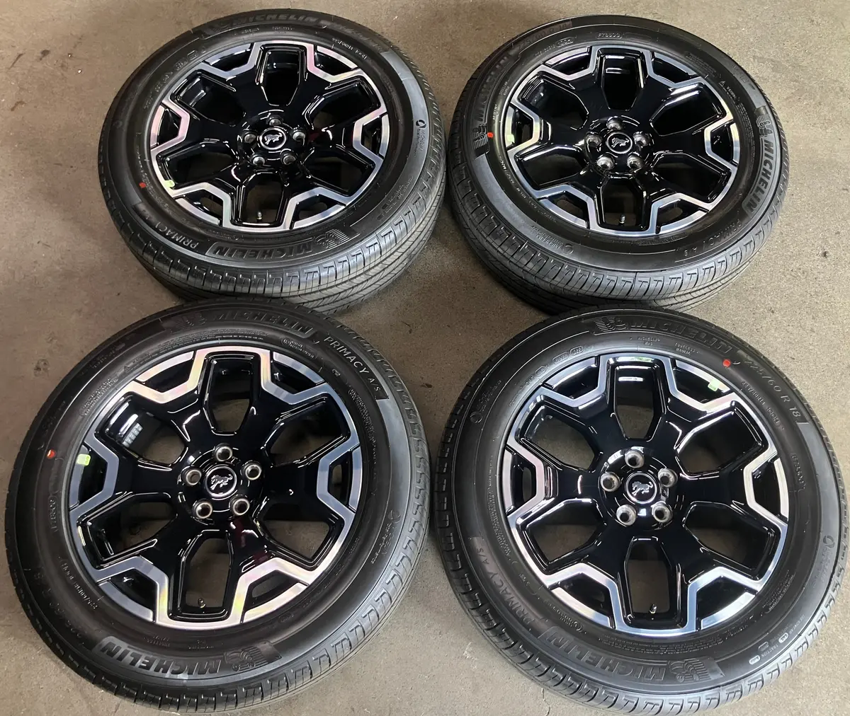 Sold 2026 Ford Bronco Sport Factory 18 Wheels Tires Oem Rims Maverick R1pc1007ba Black 1