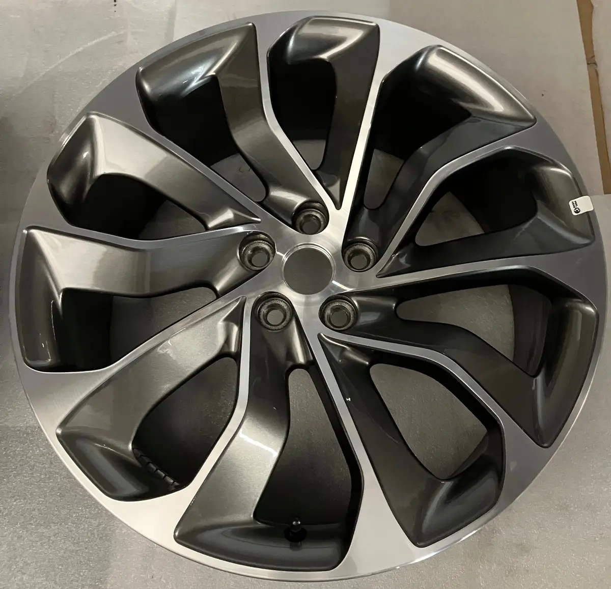 One 2020-2026 Lincoln Aviator Oem Factory 21 Wheel Machined Gray Lc5c1007e1a 1