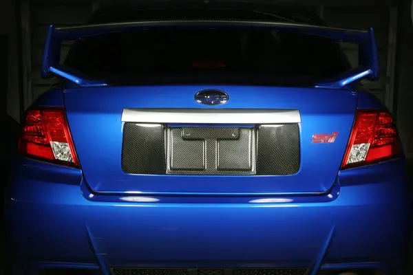 Apr Carbon Fiber License Plate Frame - Fits 08-14 Subaru Wrx / Sti 2