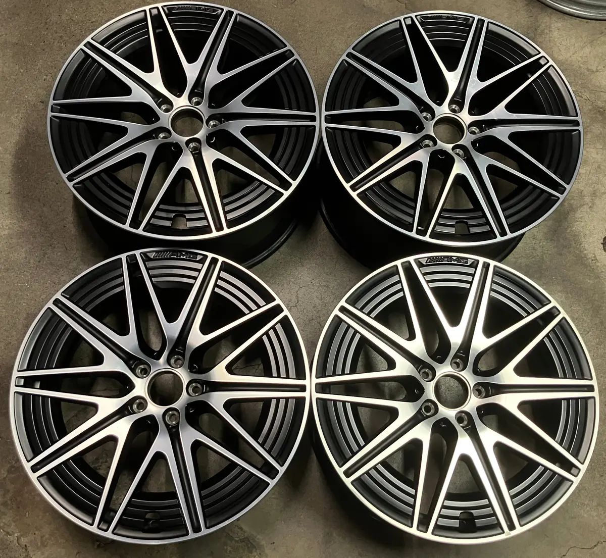 Sold Four 2023 Mercedes C43 W206 Amg Factory 20 Wheels Oem  Rims A2064012500 A2064012600 1