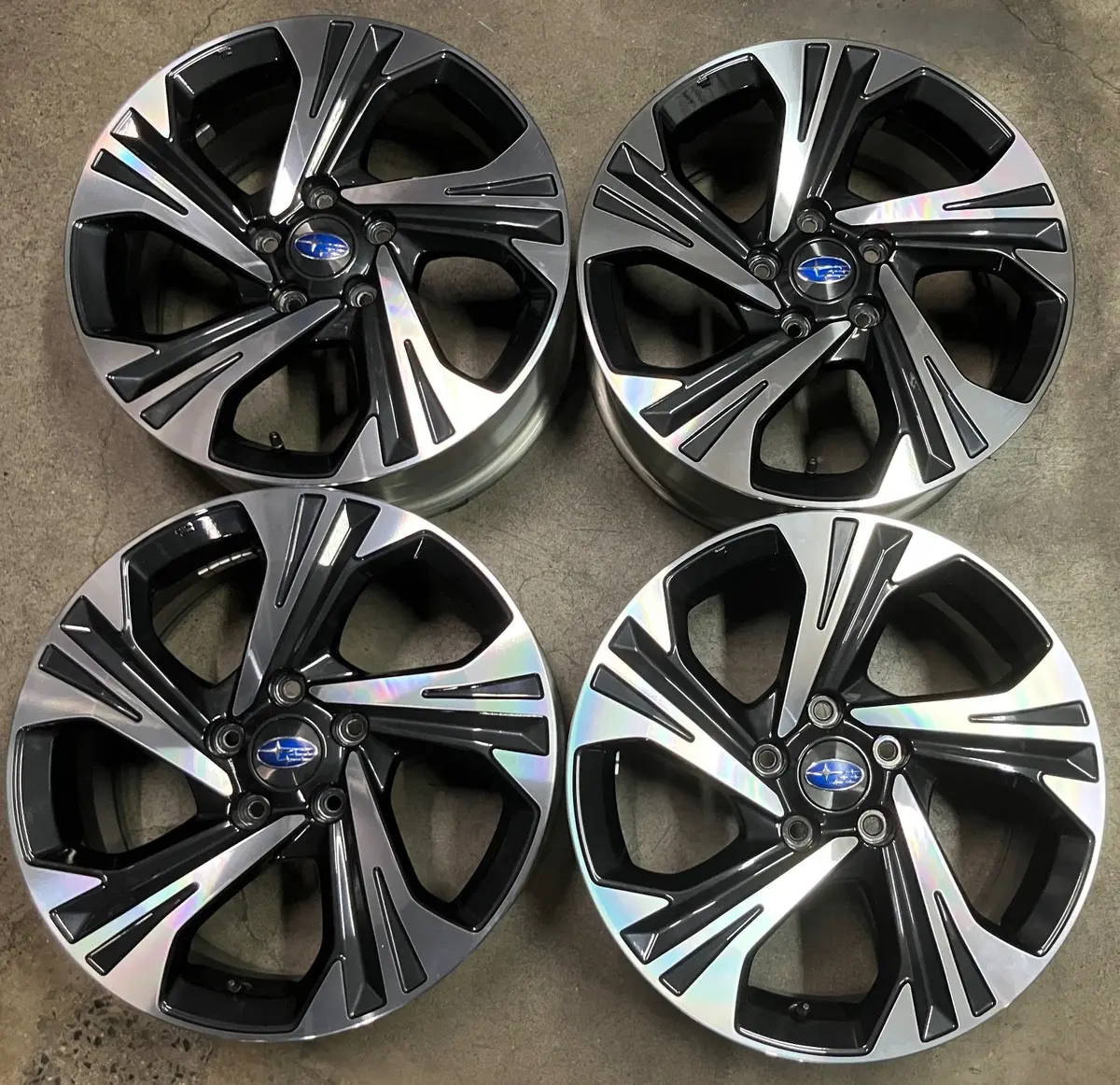 Sold Four 2024 Subaru Crosstrek Factory 17 Wheels Rims Oem 95646 68904 1