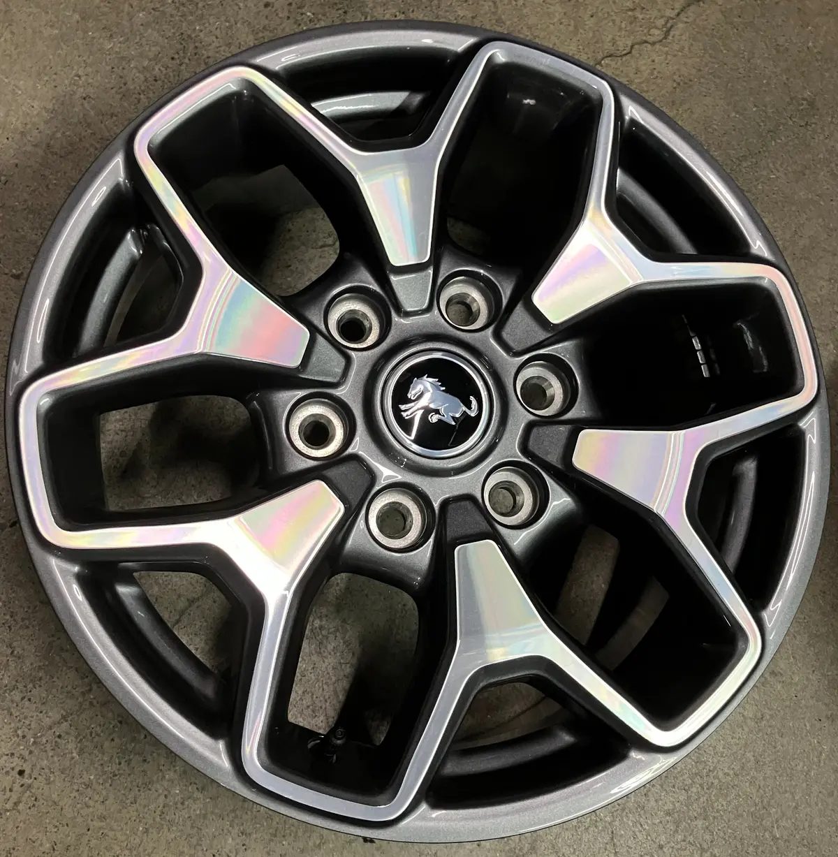 Single (1) 2022-2025 Ford Bronco Badlands 17 Factory Wheel 10387 Oem Rim M2dc1007n1a 1