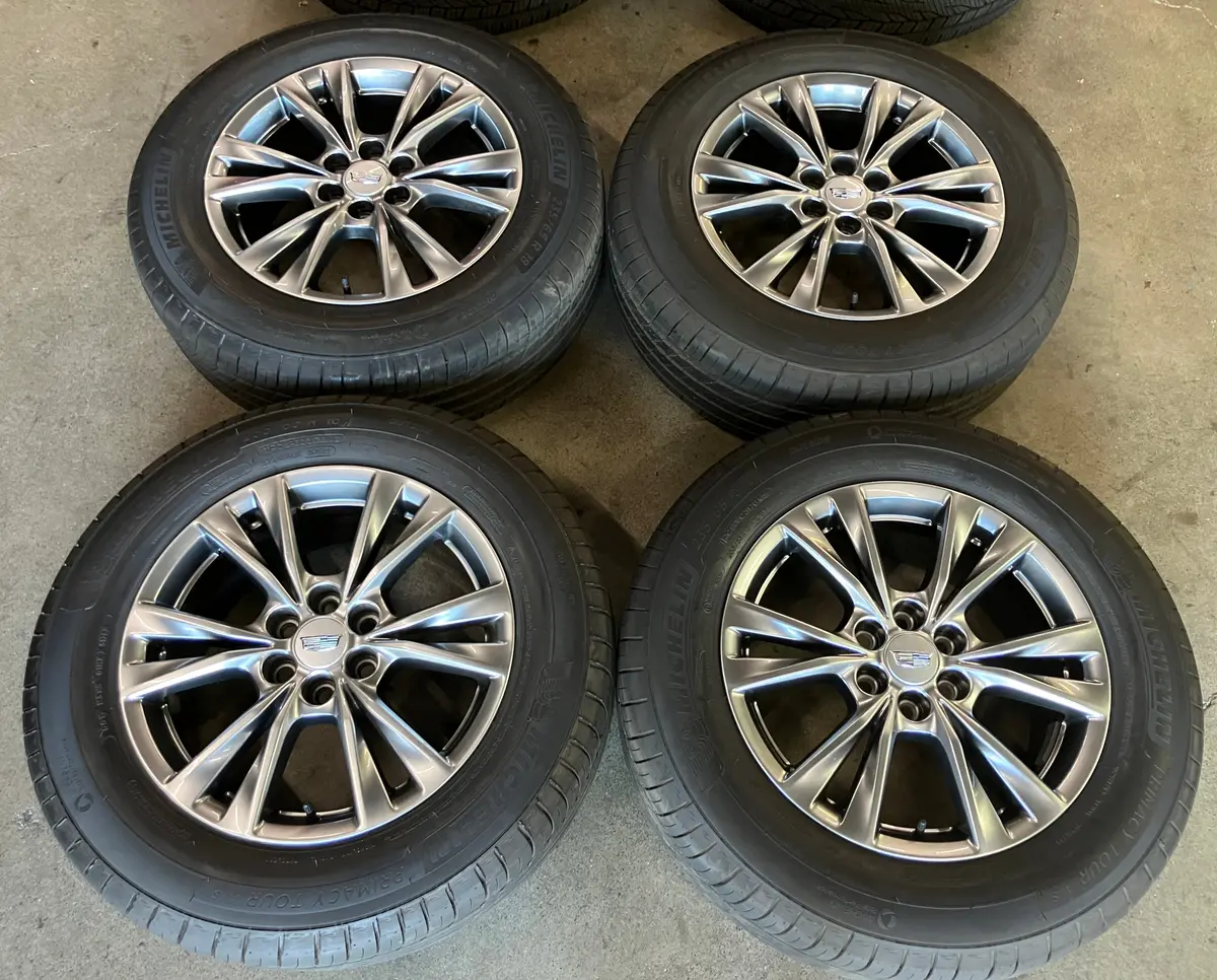 Sold 2020-2024 Cadillac Xt5 Factory 18 Wheels Tires Oem 4870 Rims 84180450 Michelin 235/65/18 1