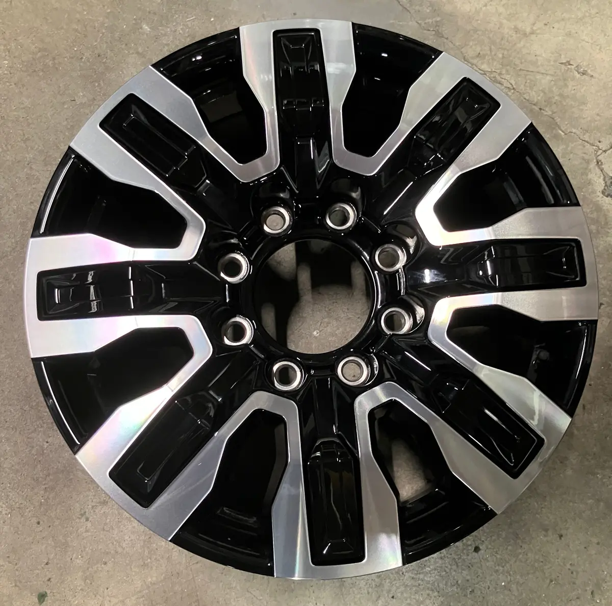 One 2025 Gmc Sierra Denali Ultimate Hd2500 Factory 20" Wheels Oem 84830459 Black 1