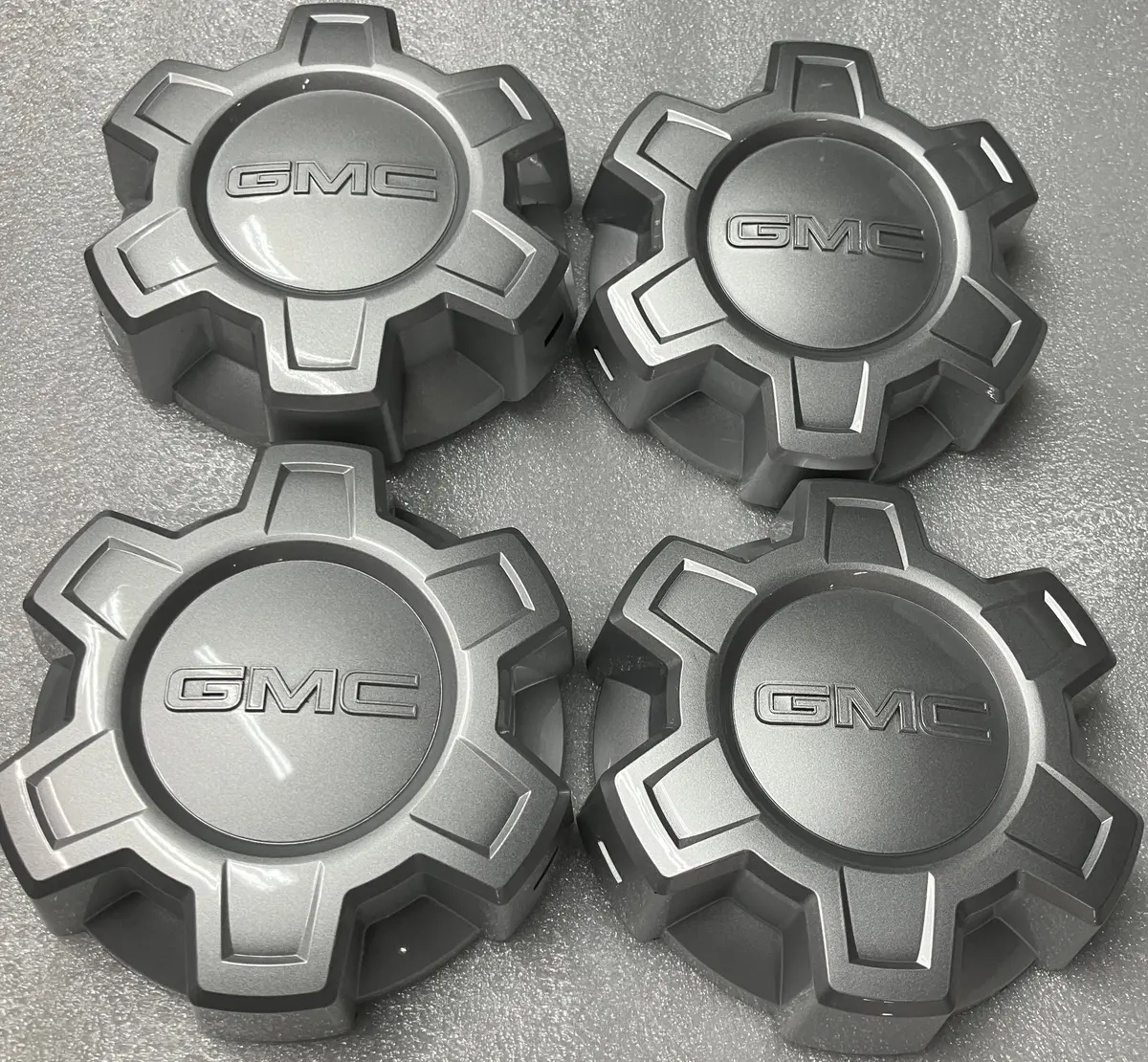Four 2019 2020 2021 2022 2023 2024 2025 Gmc Sierra 1500 Center Caps Steel Wheels 1
