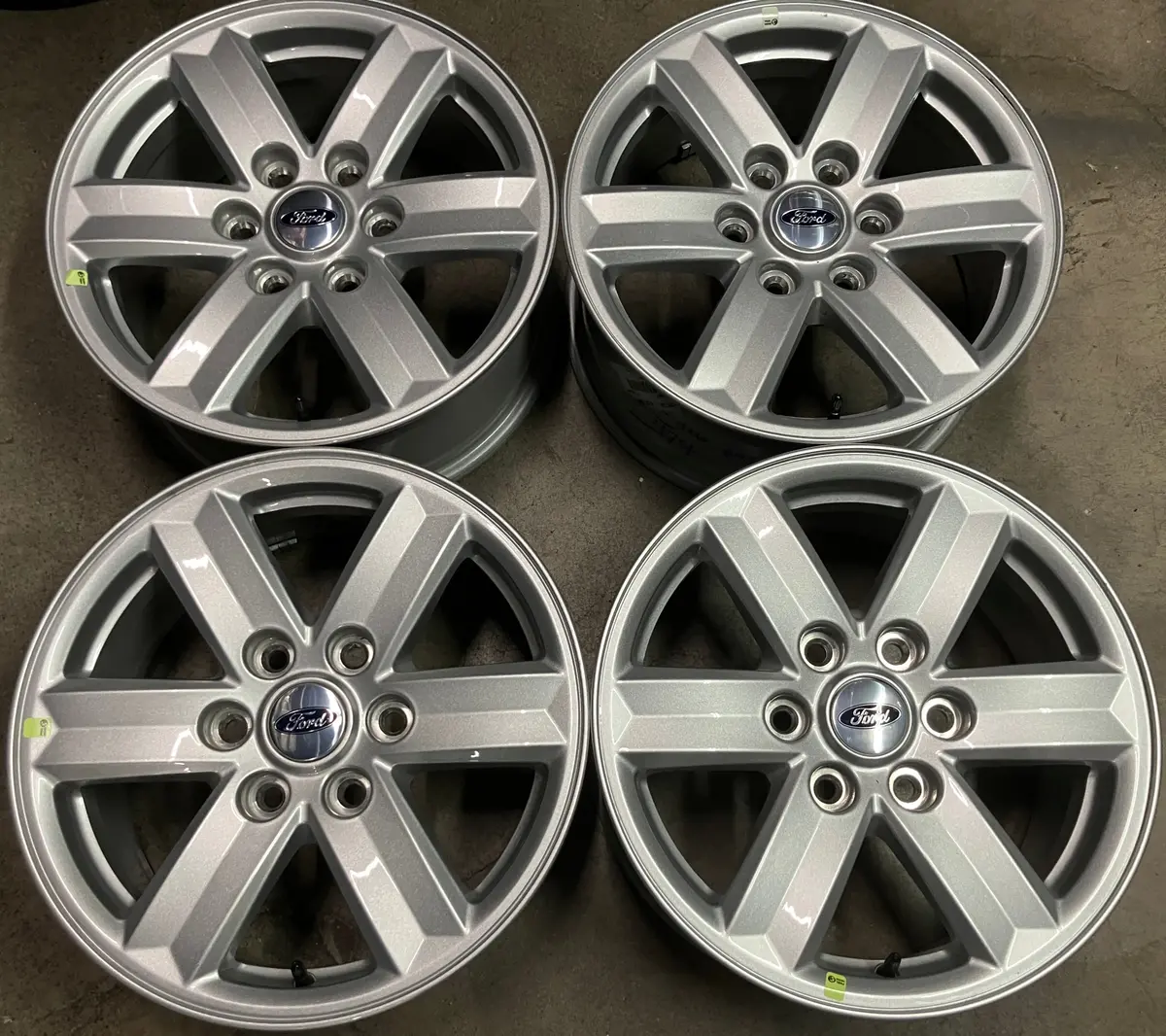 Sold Four 2025 Ford F150 Factory 17 Wheels Oem 10339 Rims Ml341007aa Silver 1