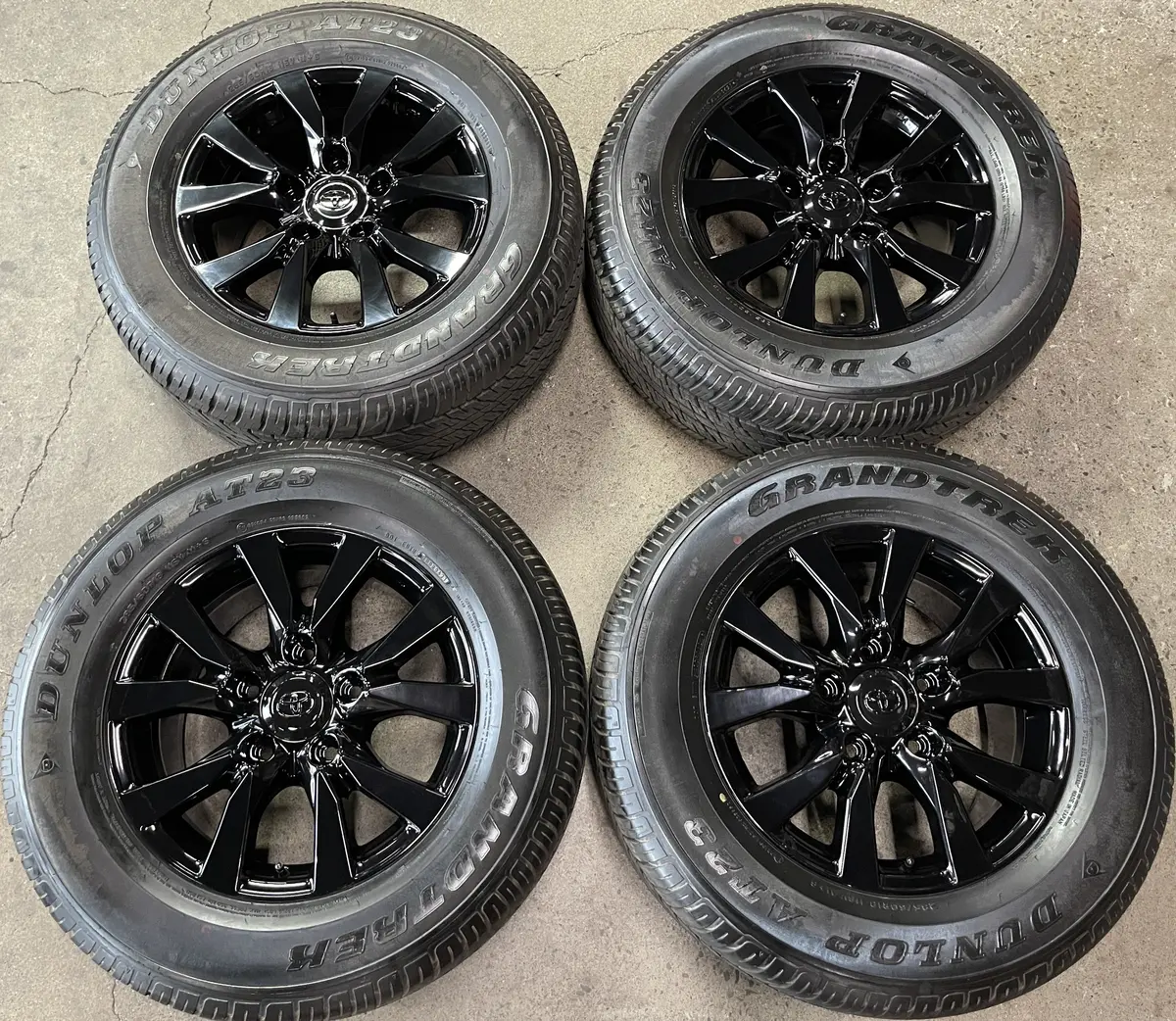 Sold 2016-2021 Toyota Land Cruiser Factory 18 Wheels Tires Rims Oem Tundra 75195 Black 1