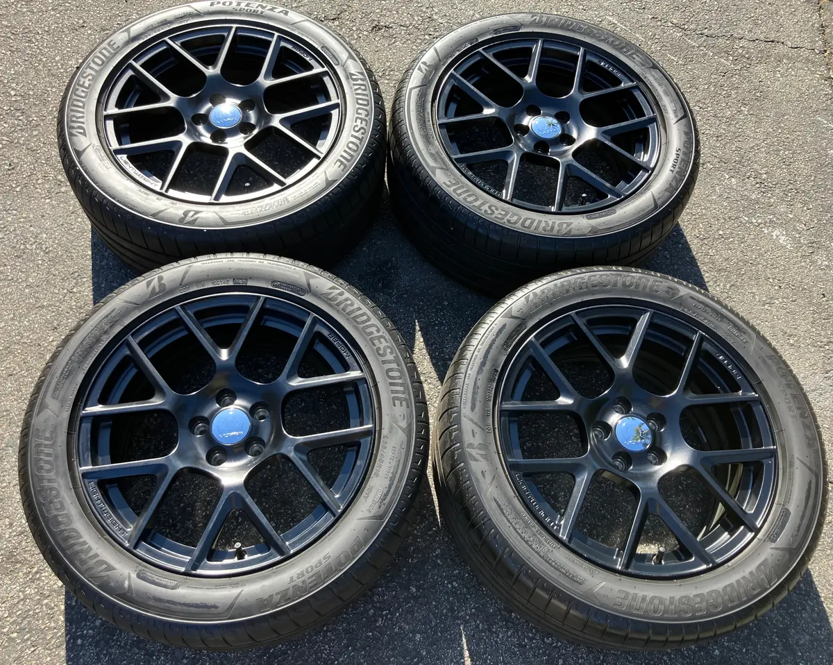 2023 Dodge Hornet Factory 18 Wheels Tires Oem Mopar Lightweight Black 7070080 Dart Chrysler 200 1