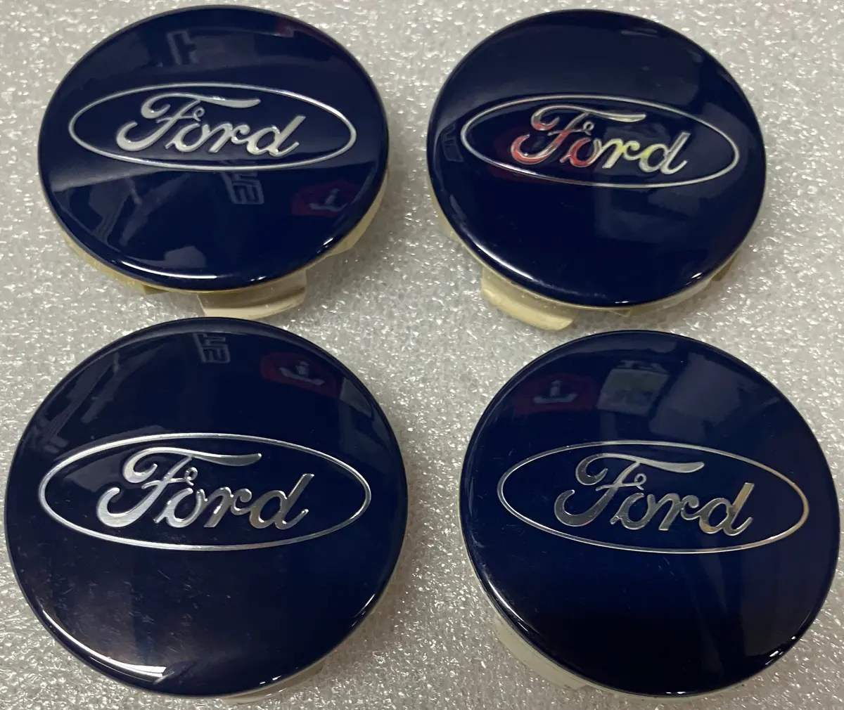 Set Of 4 Ford F150 Expedition Blue Oval Oem Center Caps 2.5" 63.6Mm 1