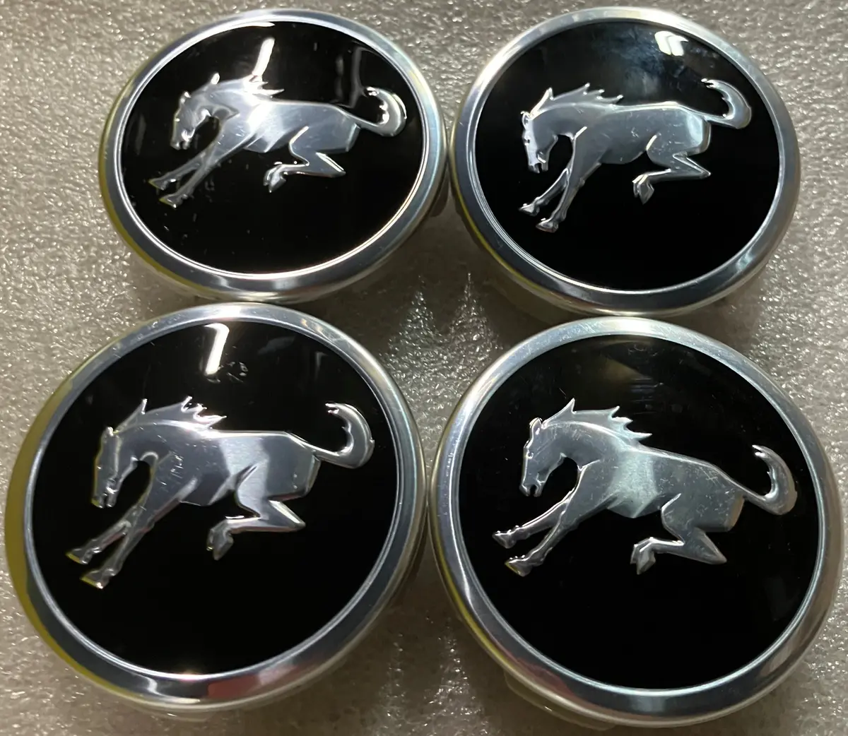 Set Of 4 Ford Bronco Full Size Alloy Wheel Center Caps 1