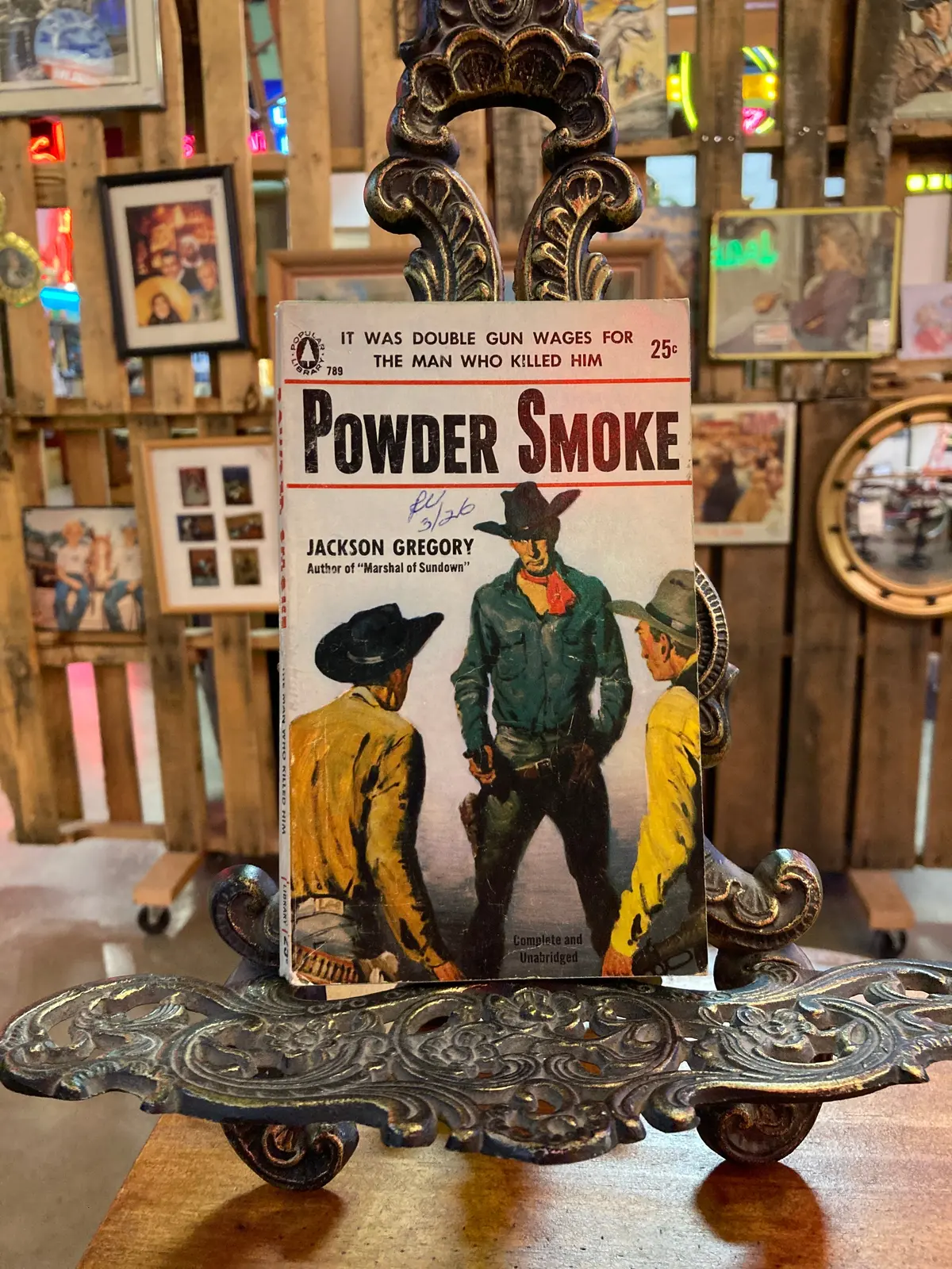 Powder Smoke, By Jackson Gregory 1