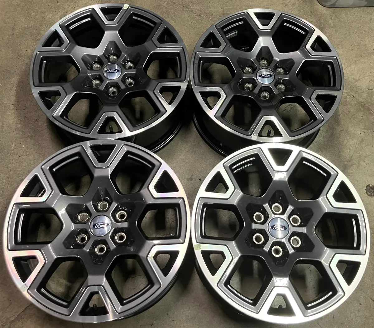 Sold Four 2025 Ford F150 Factory 20 Wheels Oem 95864 Rims Rl341007ha 1