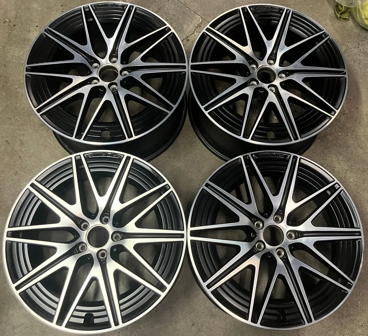 Sold Four 2023 Mercedes C43 W206 Amg Factory 20 Wheels Oem  Rims A2064012500 A2064012600 1