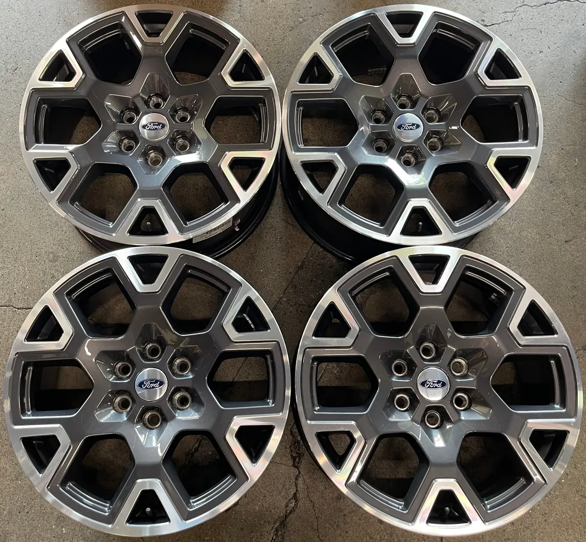 Sold Four 2025 Ford F150 Factory 20 Wheels Oem 95864 Rims Rl341007ha 1