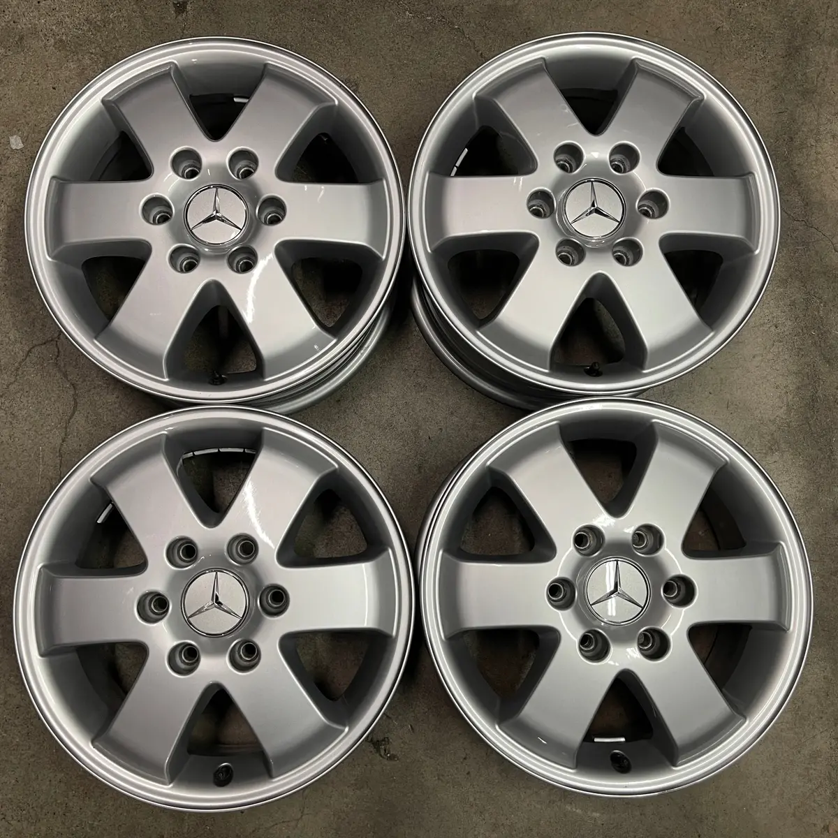 Sold Four 2014-2023 Mercedes Mbz Sprinter 2500 Factory 16 Wheels  85403 Oem Rims 1