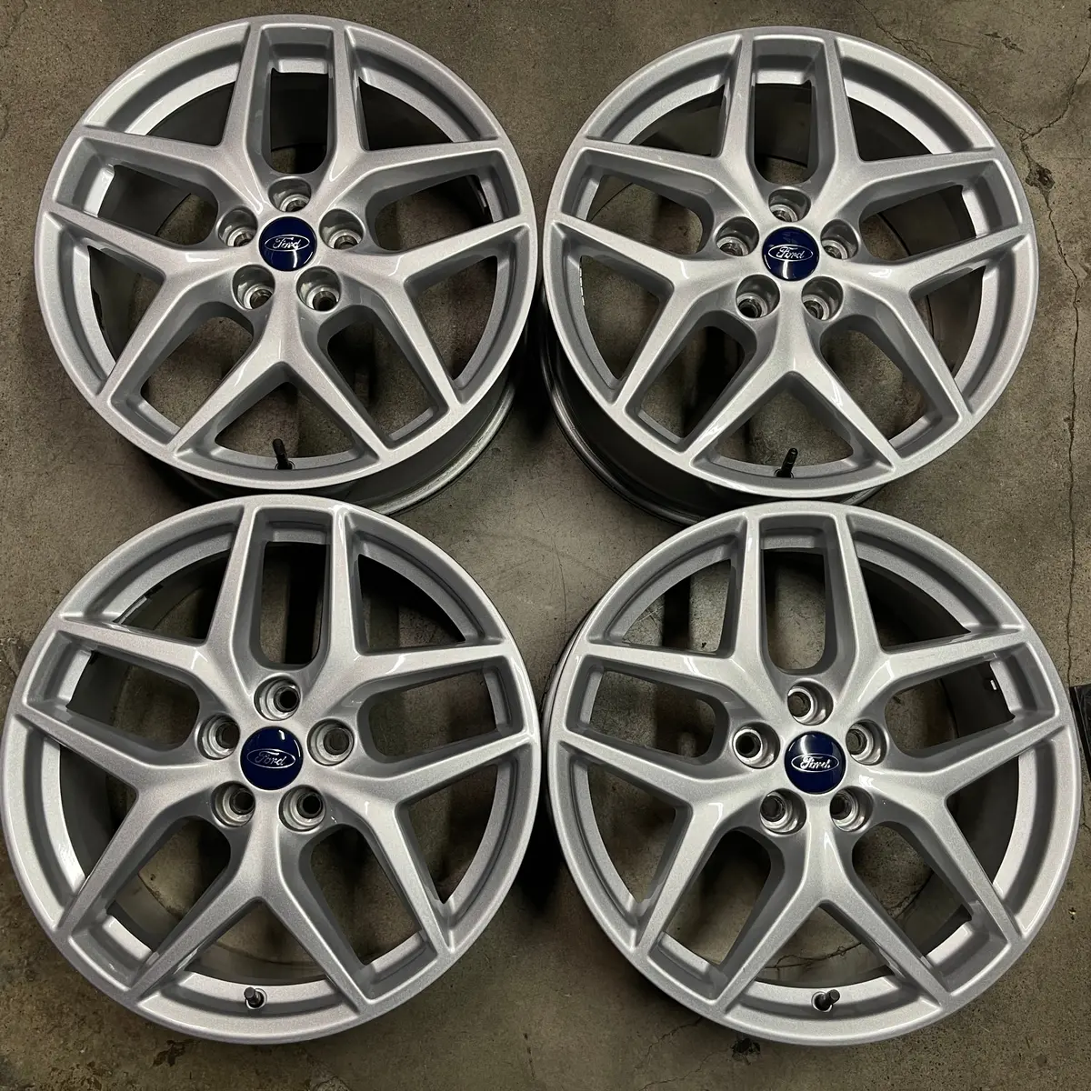 Sold Four 2025 Ford Edge Factory 18 Wheels Oem 10473 Rims 5X108 Mt4c1007a1a 1