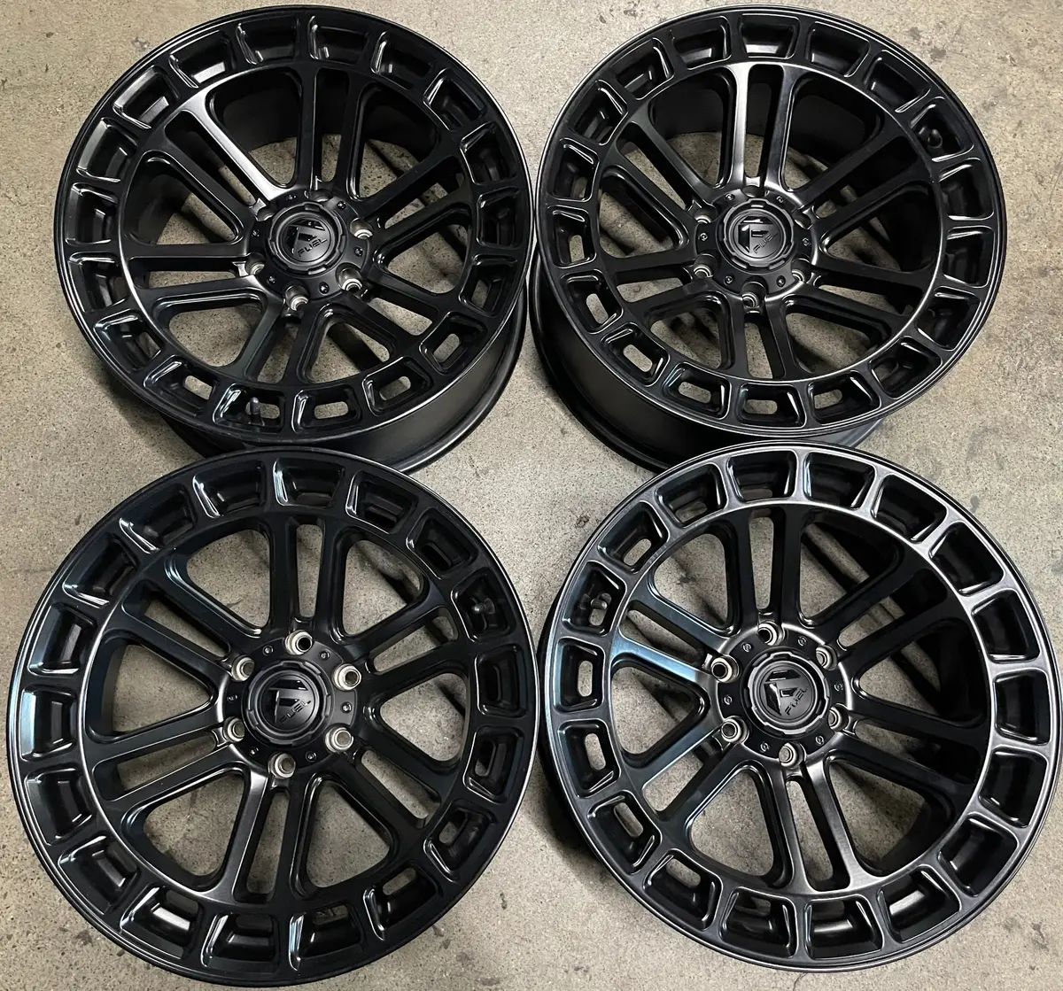 Sold 4 Used Fuel Heater 20 Wheels Matte Black 20X9.0 +1Mm 6X135 F150 D71820908950 1