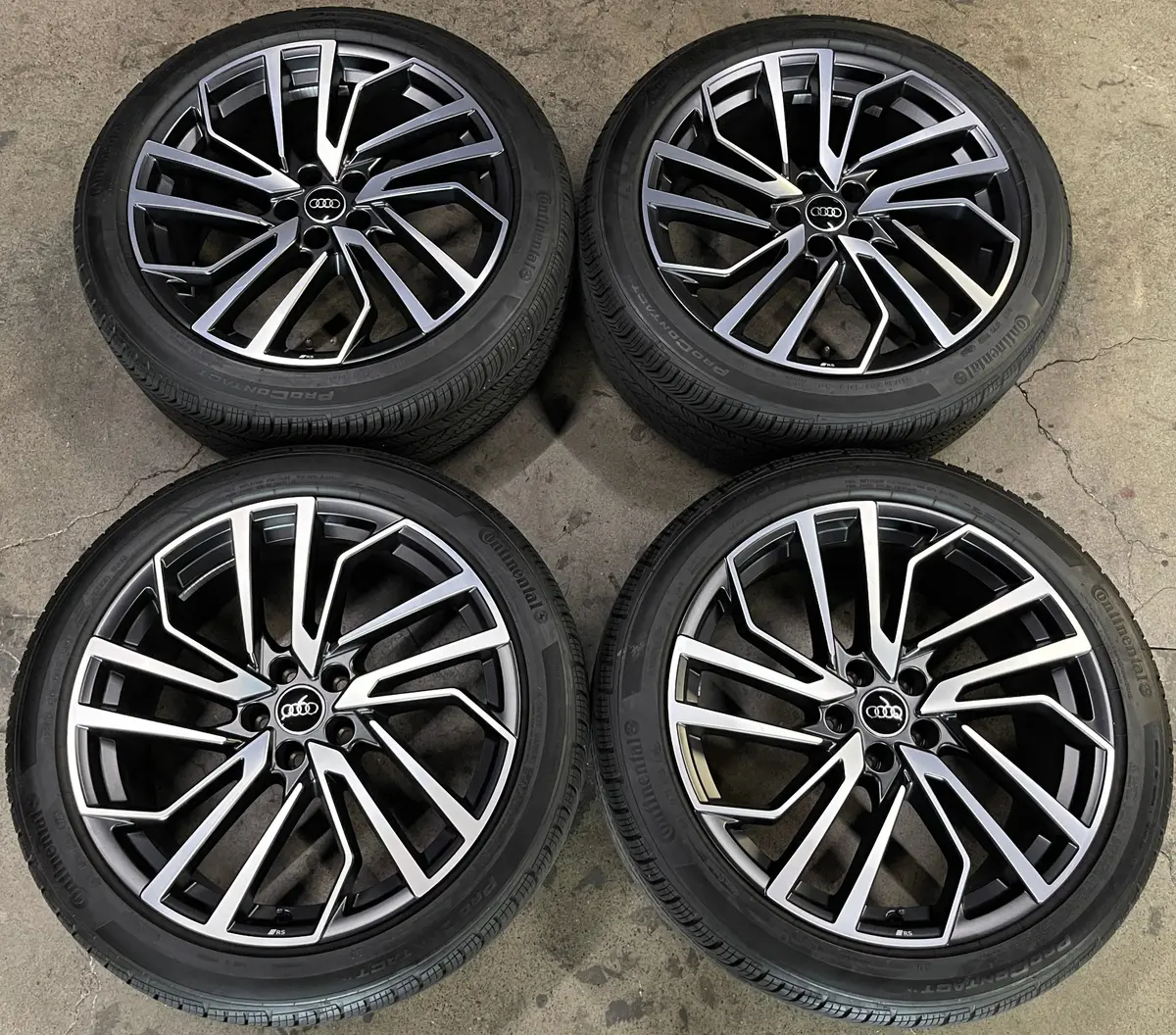 2025 Audi A7 Factory 20 Wheels Tires Oem Rims 4K8601025an Continental 255/40/20 S7 1