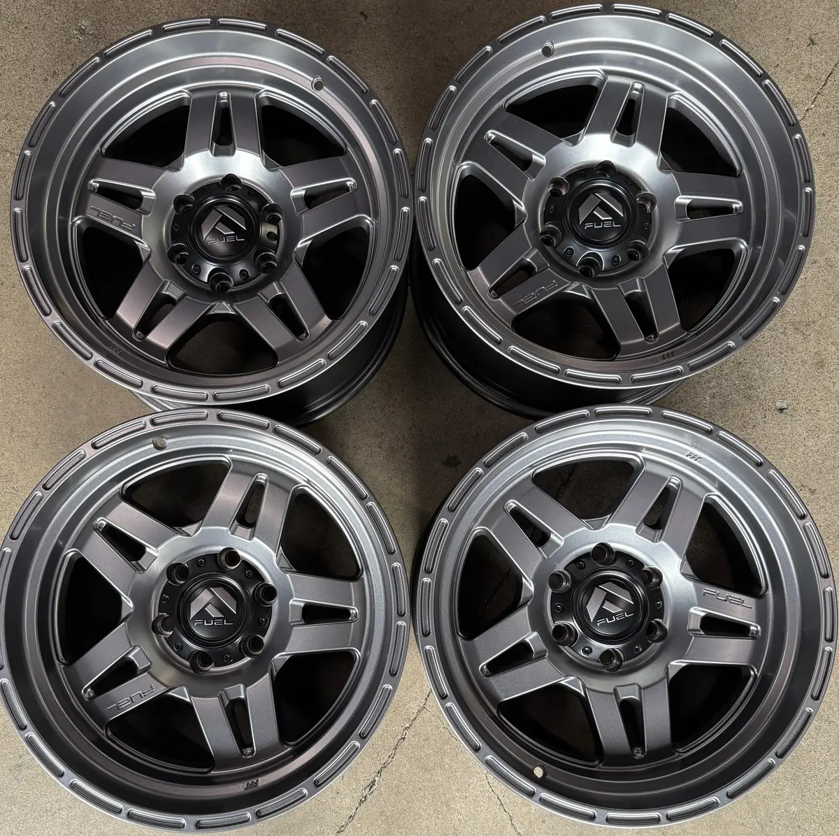 Sold Four Take Offs Fuel Oxide 18 Wheels F150 Rims 6X135 18X9 +01 D80118908950 1